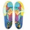 FP Gamechangers Insoles (3D custom arch support) - M 14/14.5 | W 16/16.5, Colours Diber Kato Cyber Girl, 5mm