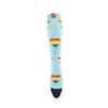FP Painkillers Graphic Skate Socks - M (M7-12 W 5-12), Heartbeat Sky