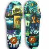 FP Gamechangers Pro Insoles (3D custom arch support+ Quantum Heel) - M4/4.5 | W 6/6.5, Mid (5mm toe 7mm heel), Comfort, TJ Roger's Abyss Manga
