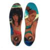 Kingfoam Elite FP Insoles - Small (M 3-8 / W 5-10), High (5mm toe 10mm heel), Comfort, Colours Collectiv 2D Panda